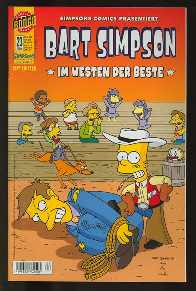 Bart Simpson 23: Im Westen der Beste