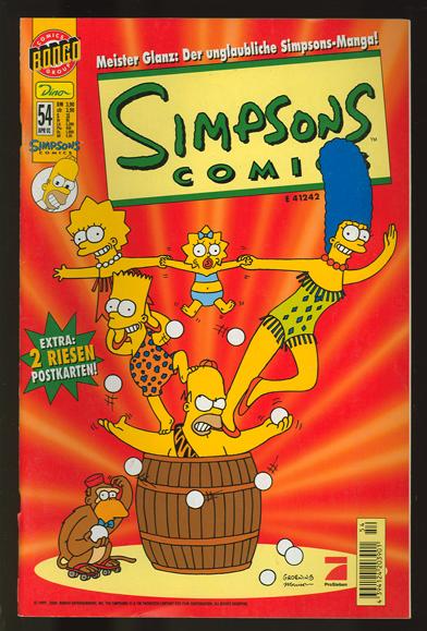 Simpsons Comics 54:
