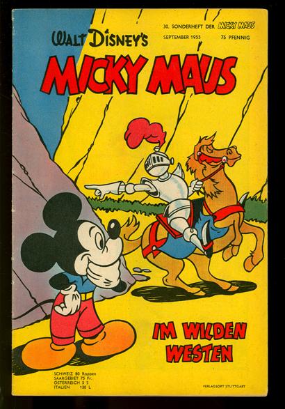Micky Maus Sonderheft 30: Micky Maus im Wilden Westen