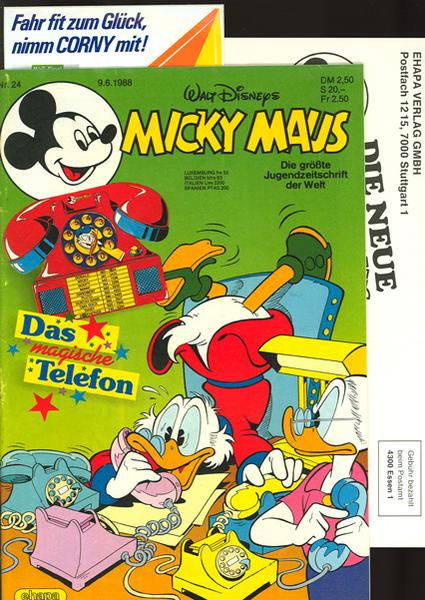 Micky Maus 1988: Nr. 24: