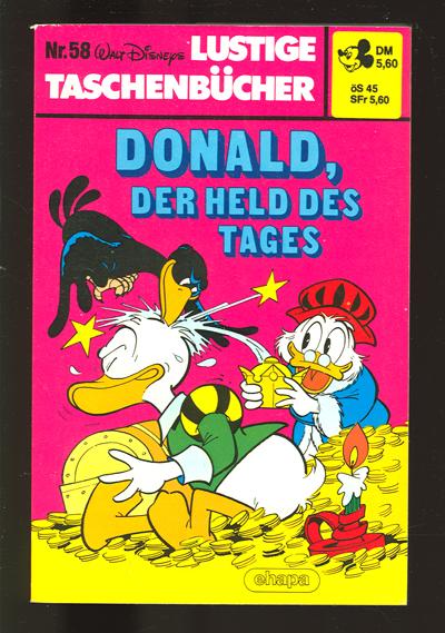 Walt Disneys Lustige Taschenbücher 58: Donald, der Held des Tages (höhere Auflagen)
