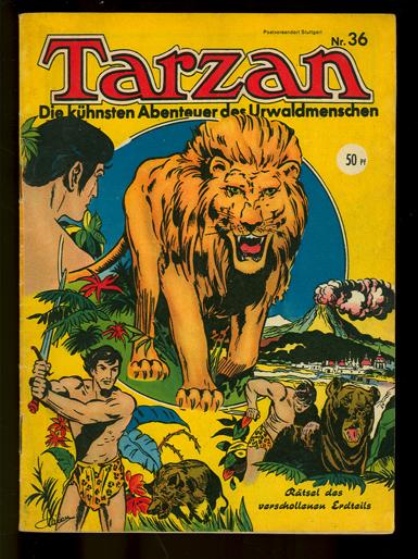 Tarzan 36: Rätsel des verschollenen Erdteils