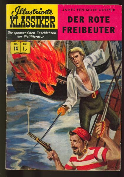 Illustrierte Klassiker 14: Der rote Freibeuter (1. Auflage)