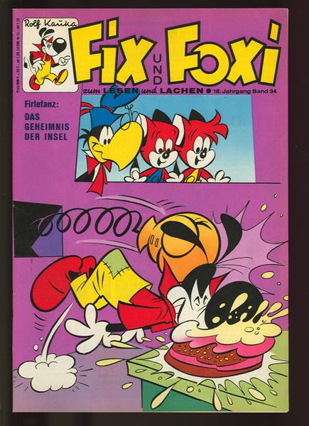 Fix und Foxi: 18. Jahrgang - Nr. 34