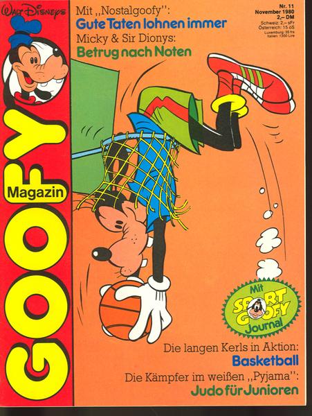 Goofy Magazin 1980: Nr. 11:
