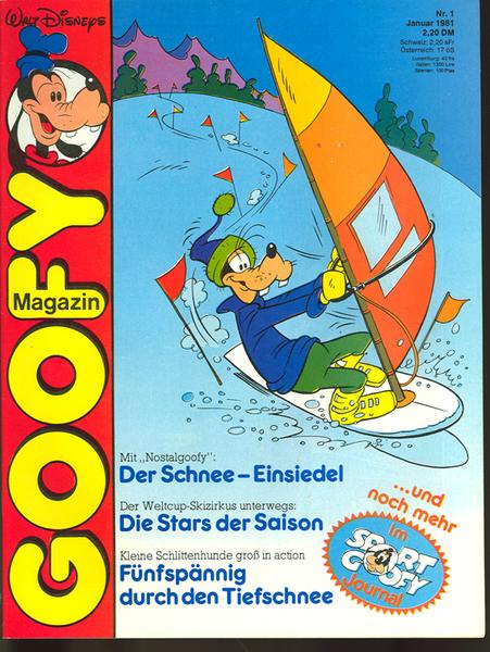 Goofy Magazin 1981: Nr. 1: