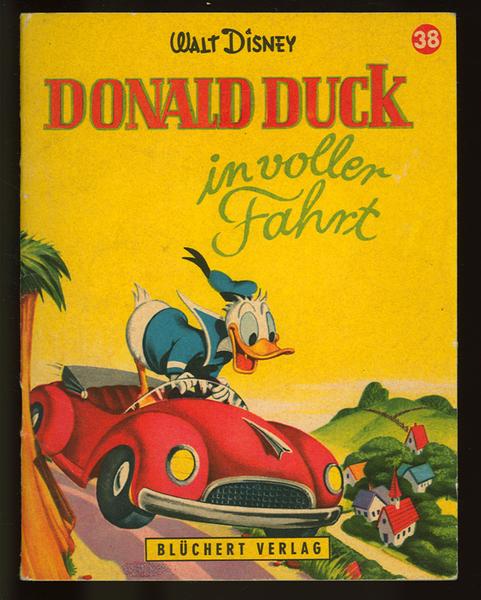 Kleine Blüchert Disney - Bücher (38) Donald Duck in voller Fahrt