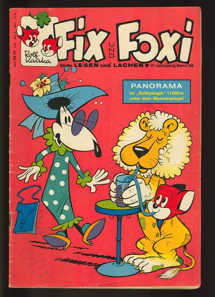 Fix und Foxi: 17. Jahrgang - Nr. 38