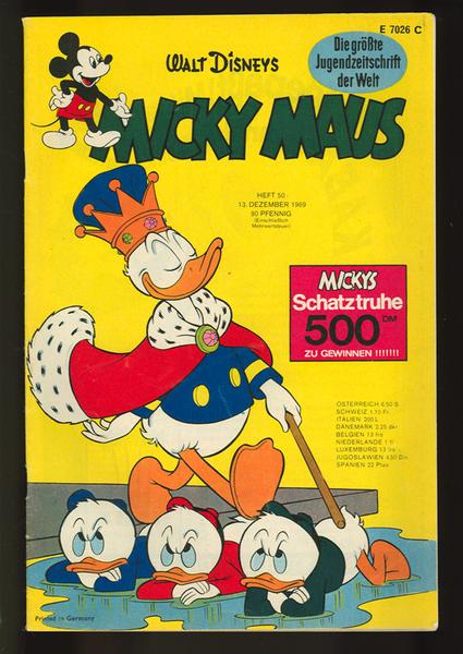 Micky Maus 1969: Nr. 50: