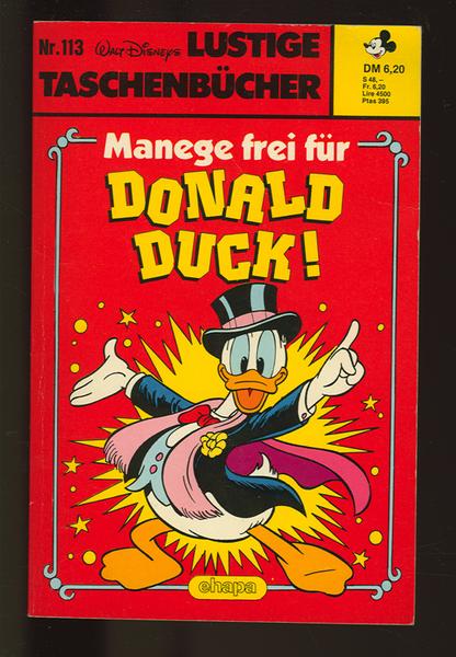 Walt Disneys Lustige Taschenbücher 113: Manege frei für Donald Duck !