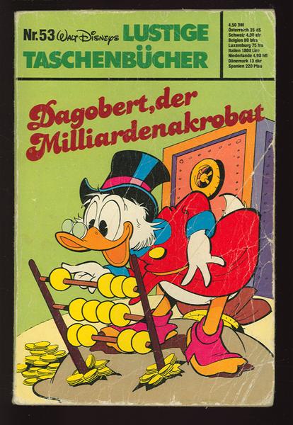 Walt Disneys Lustige Taschenbücher 53: Dagobert, der Milliardenakrobat (1. Auflage)