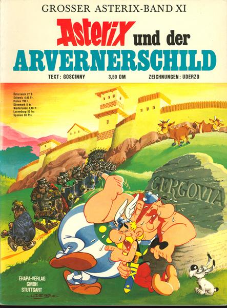 Asterix 11: Asterix und der Arvernerschild (1. Auflage, Softcover)