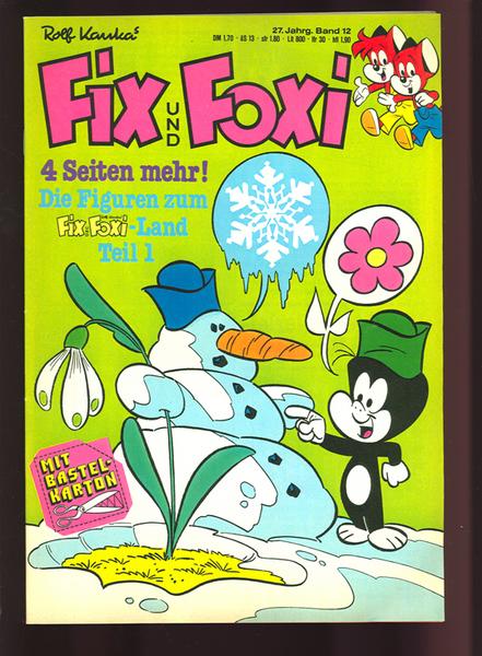 Fix und Foxi: 27. Jahrgang - Nr. 12