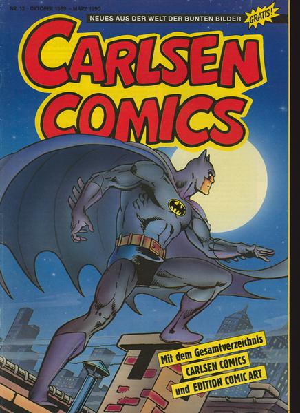 Carlsen Prospekt Nr. 12 1989/90 (Batman - Cover)
