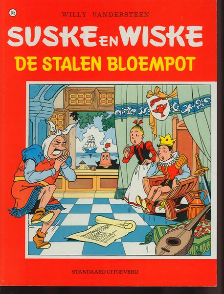 Suske en Wiske No. 145 ''De stalen Bloempot'' (Vandersteen)