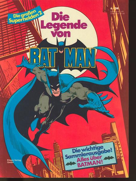 Die großen Superhelden 2: Die Legende von Batman (Softcover)