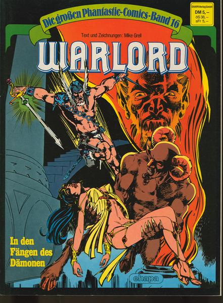 Die großen Phantastic-Comics 16: Warlord: In den Fängen des Dämonen