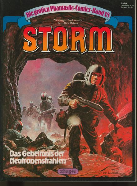 Die großen Phantastic-Comics 18: Storm: Das Geheimnis der Neutronenstrahlen
