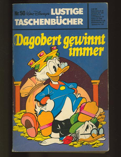 Walt Disneys Lustige Taschenbücher 50: Dagobert gewinnt immer (1. Auflage)