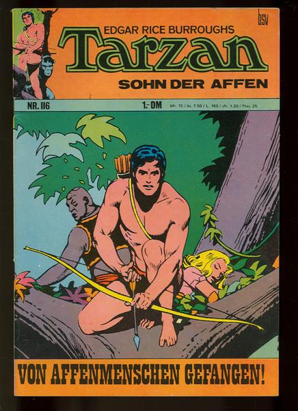 Tarzan 116: Von Affenmenschen gefangen !