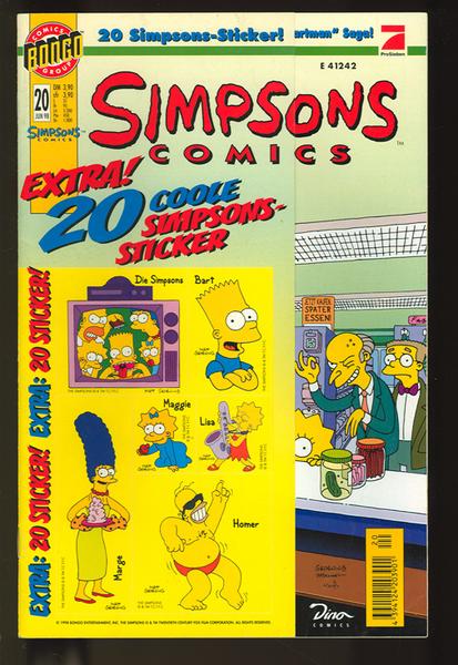 Simpsons Comics 20: