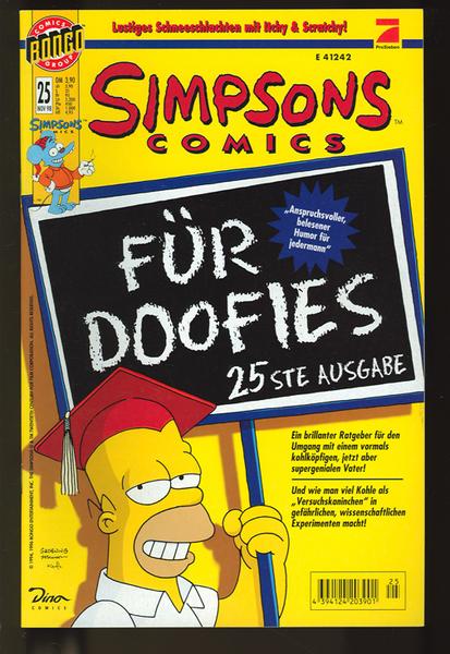 Simpsons Comics 25: