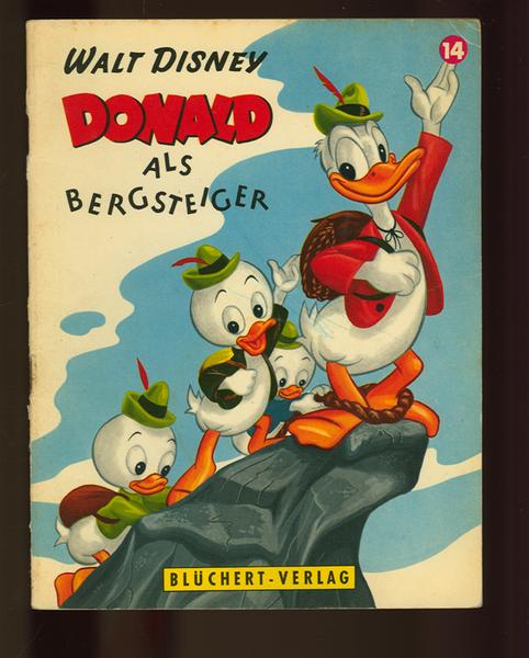 Kleine Disney - Bücher Nr. 14 Donald als Bergsteiger