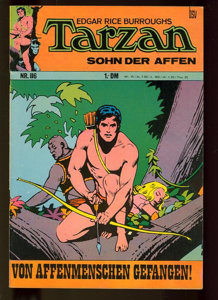 Tarzan 116: Von Affenmenschen gefangen !