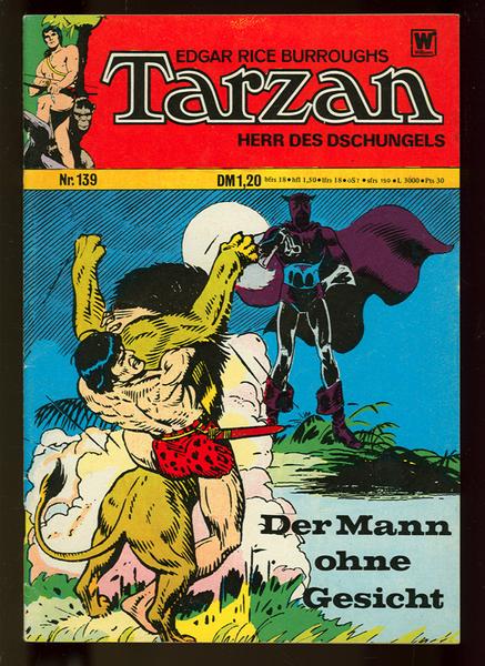 Tarzan 139: Der Mann ohne Gesicht