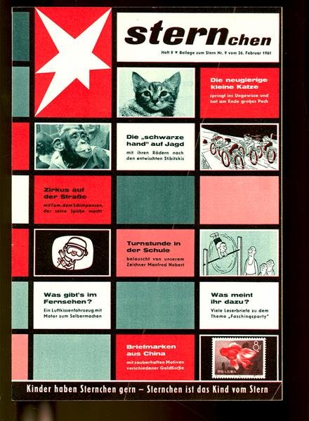 Sternchen 1961 Nr. 9 (Julios abent. Reisen & Loriot)