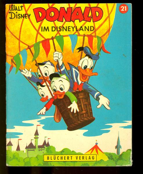 Kleine Disney Bücher Nr. 21 ''Donald in Disneyland''