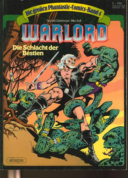 Die großen Phantastic-Comics 4: Warlord: Die Schlacht der Bestien