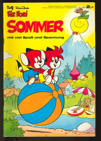 Fix und Foxi Sonderheft 1971: Sommer