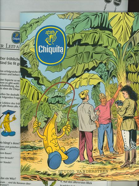 Chiquita Werbecomic in deutsch (1988 Vandersteen/Broelckx)