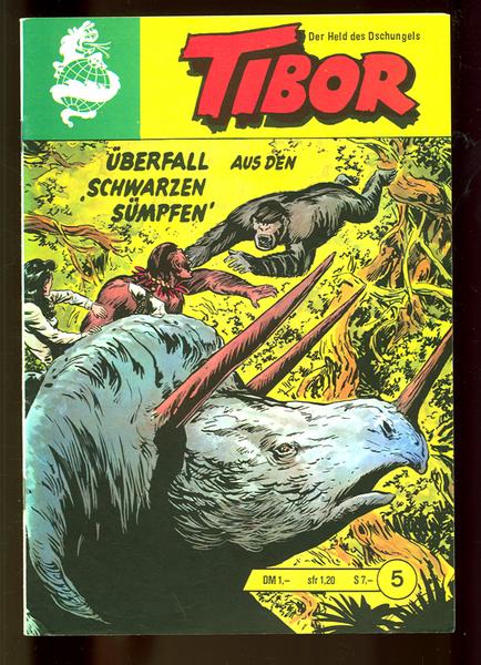 Tibor - Der Held des Dschungels 5: Überfall aus den »Schwarzen Sümpfen«