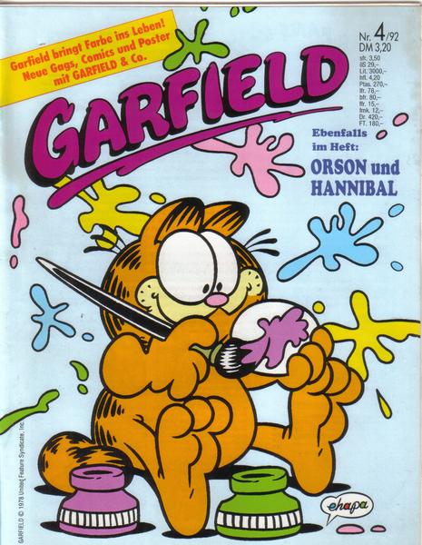 Garfield 1992: Nr. 4: