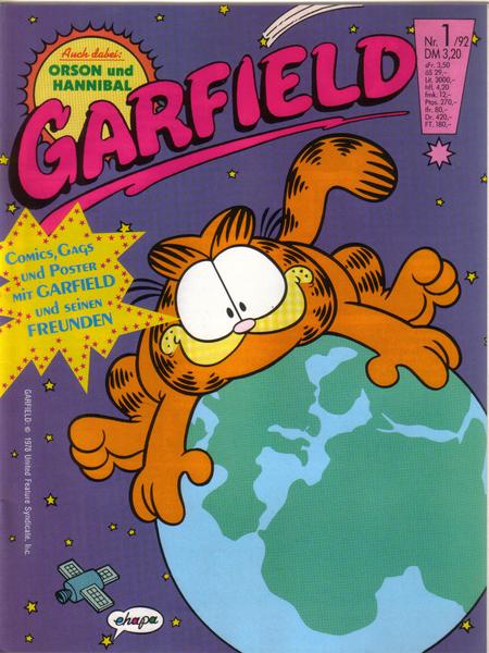 Garfield 1992: Nr. 1: