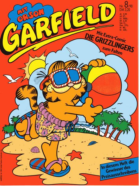 Garfield 1990: Nr. 8:
