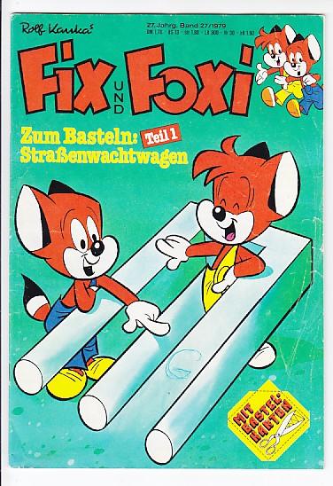 Fix und Foxi: 27. Jahrgang - Nr. 27