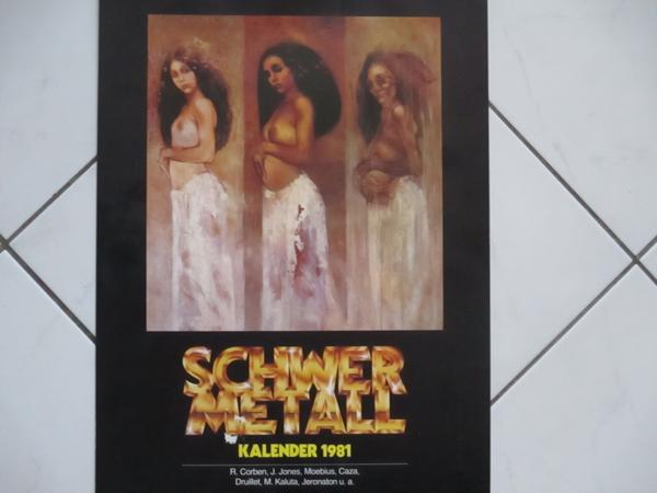 Schwermetall Kalender 1981