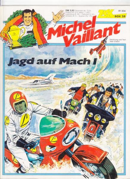 Zack Comic Box 28: Michel Vaillant: Jagd auf Mach 1