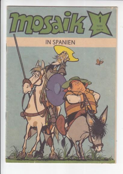 Mosaik 1981: Nr. 1: In Spanien