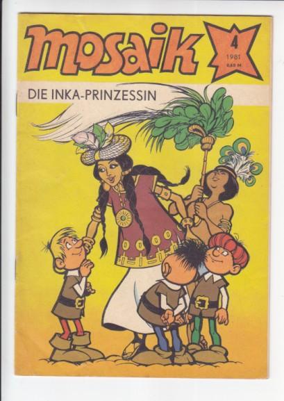 Mosaik 1981: Nr. 4: Die Inka-Prinzessin