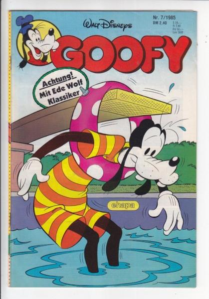 Goofy Magazin 1985: Nr. 7: