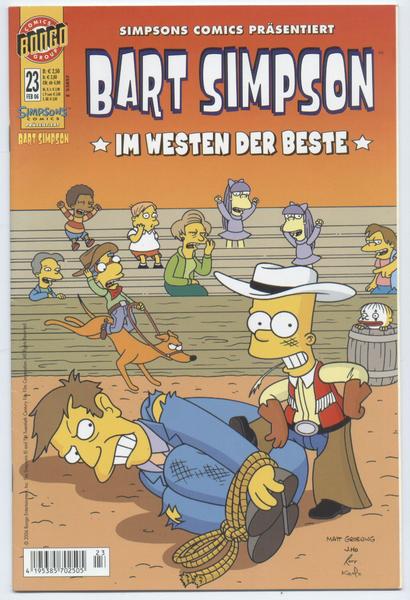 Bart Simpson 23: Im Westen der Beste