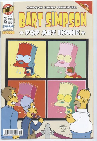 Bart Simpson 36: Pop Art Ikone