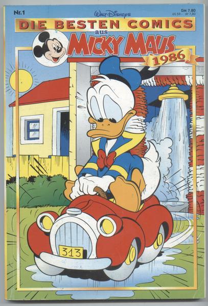 Die Besten Comics aus Micky Maus 1986