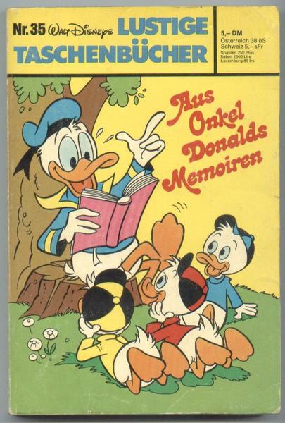 Walt Disneys Lustige Taschenbücher 35: Aus Onkel Donalds Memoiren (höhere Auflagen)