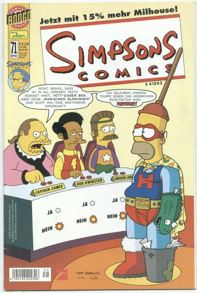 Simpsons Comics 71: