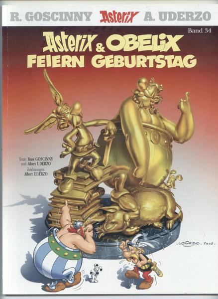 Asterix 34: Asterix & Obelix feiern Geburtstag (Softcover)